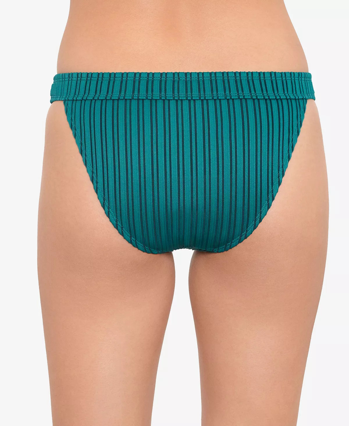 Salt + Cove Juniors' Don't Mesh with Me Banded Hipster Bottoms In Evergreen