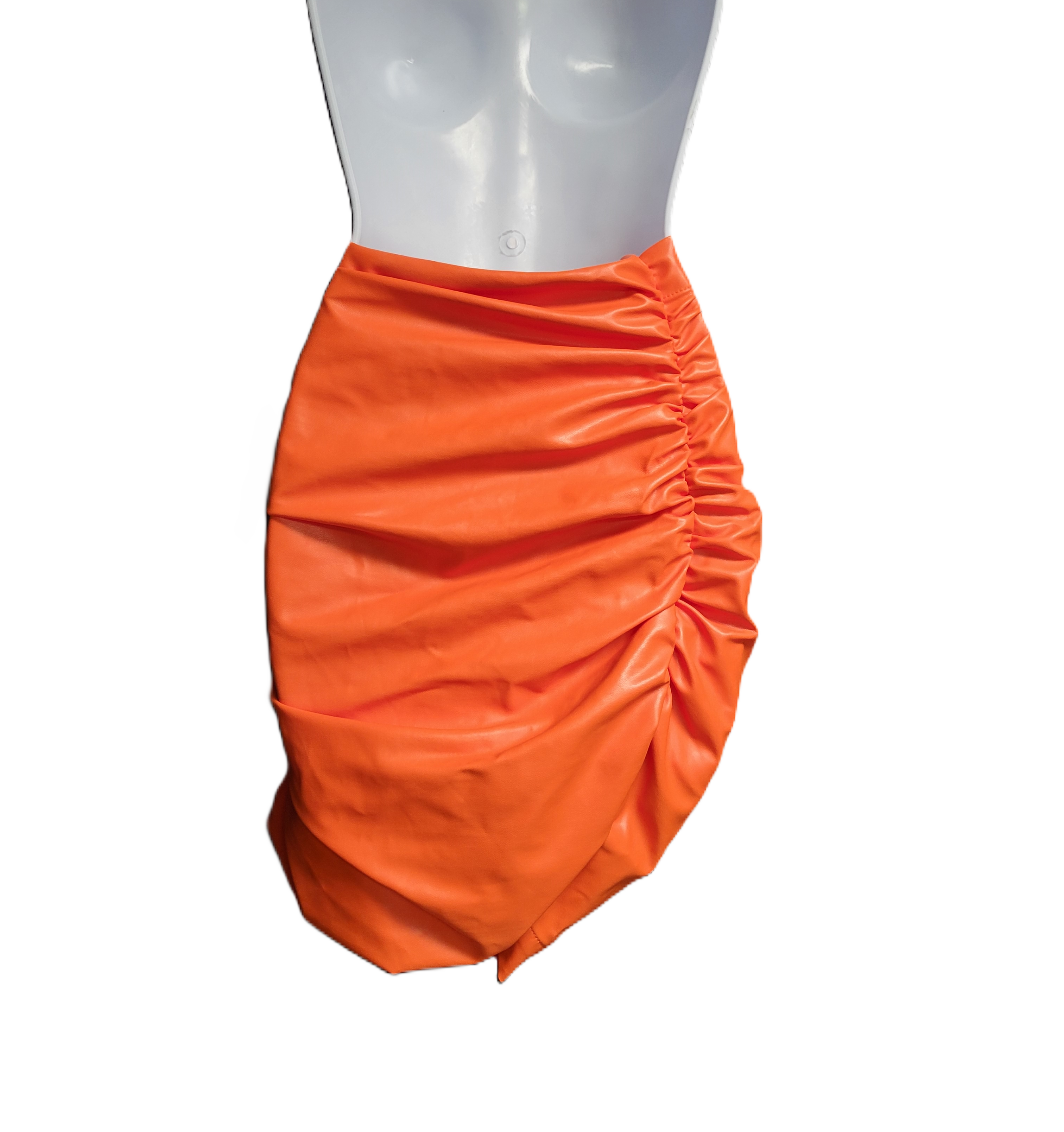Michael Costello x REVOLVE Torin Mini Skirt in Orange SIZE SMALL