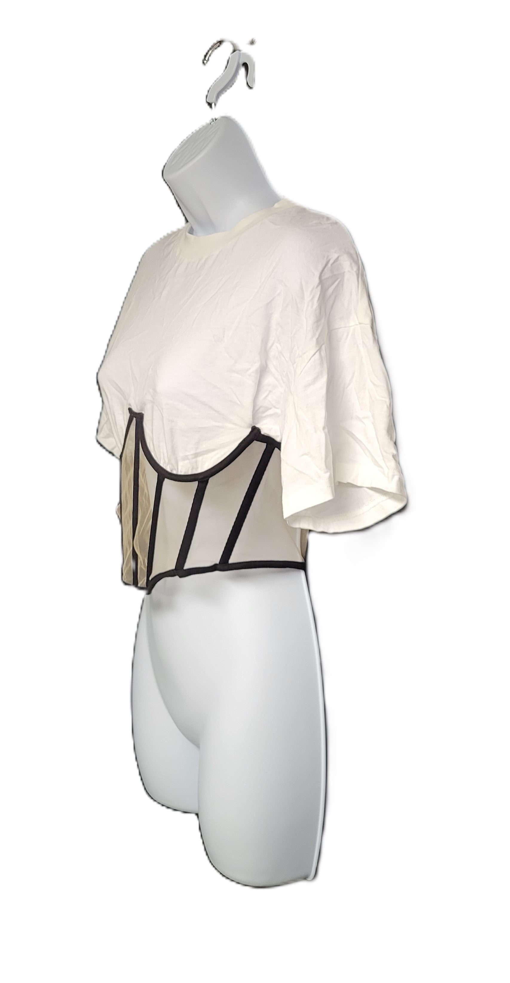 RTA Angelo Top in Optic White Size Small