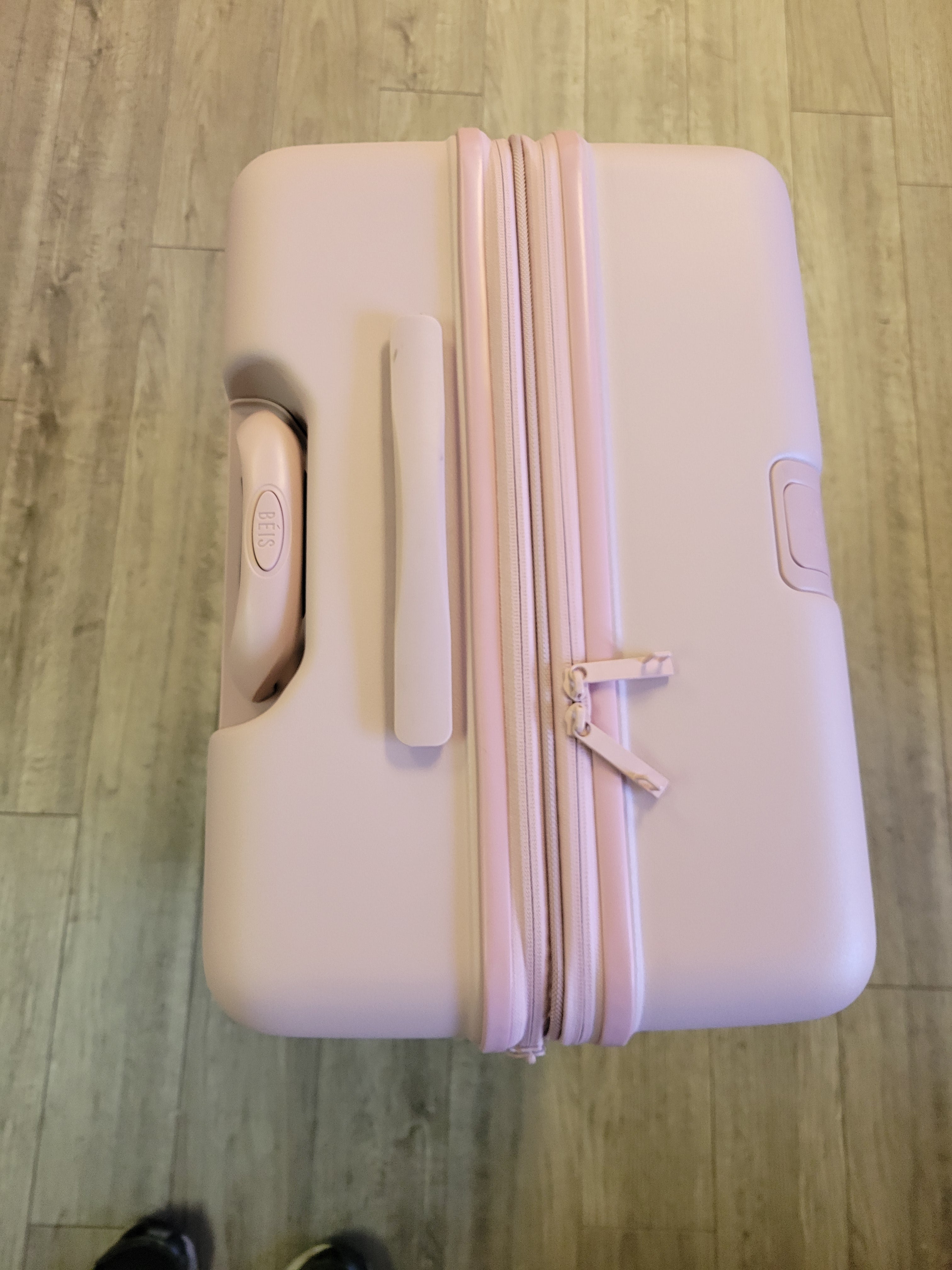 BEIS The 29" Check-In Roller in Atlas Pink