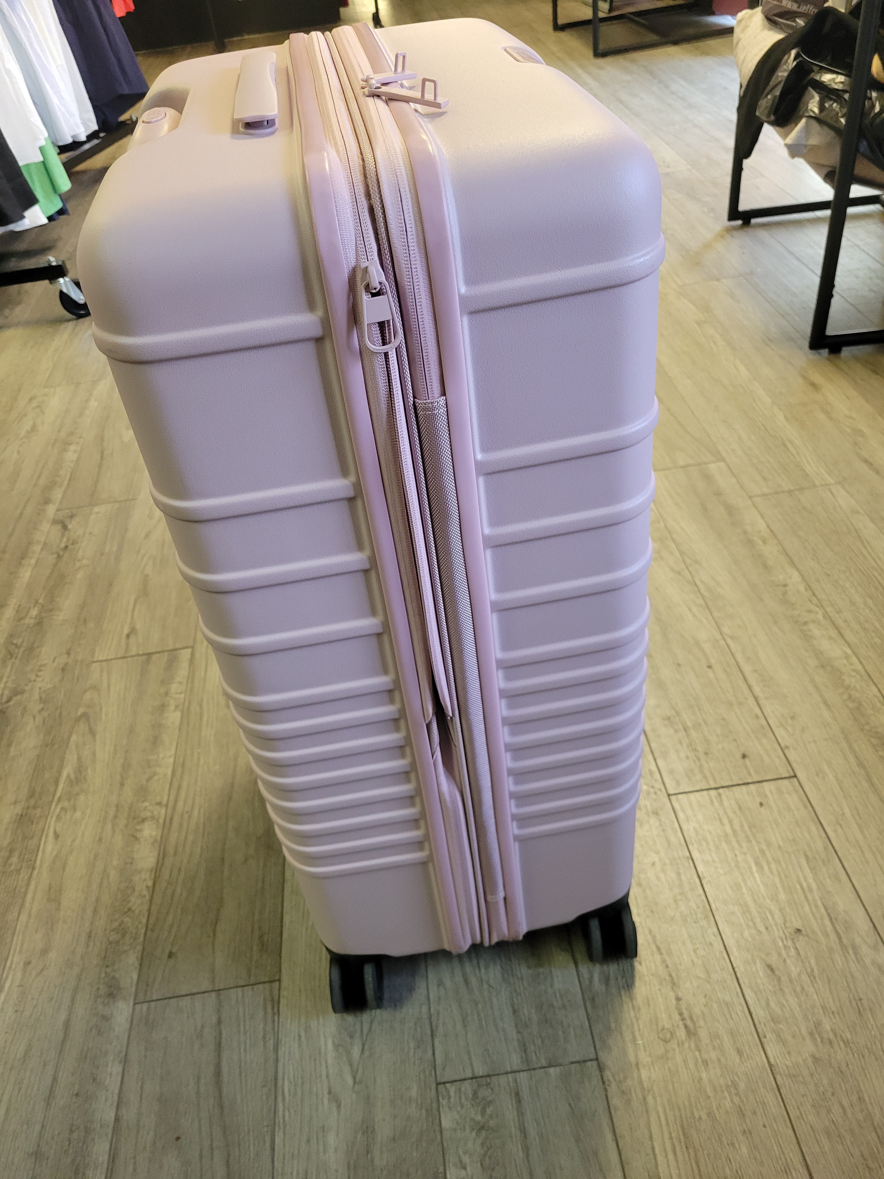 BEIS The 29" Check-In Roller in Atlas Pink