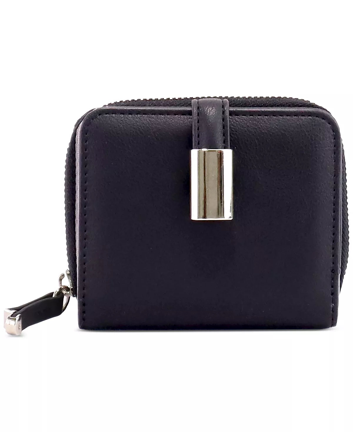 Alfani Abbiee Small Zip-Around Wallet in Black