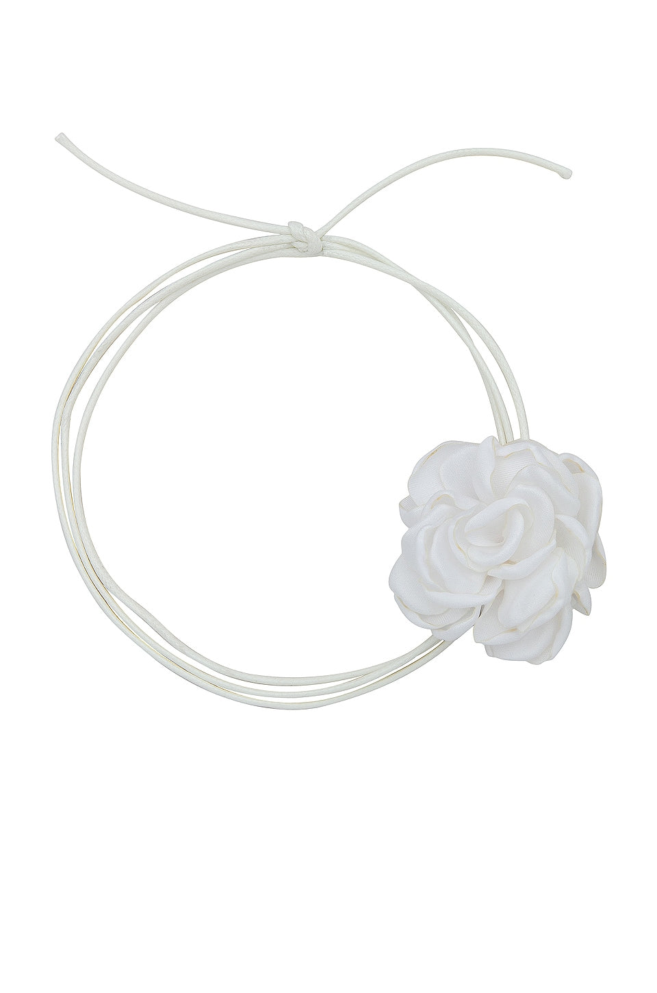8 Other Reasons Flower Choker in White