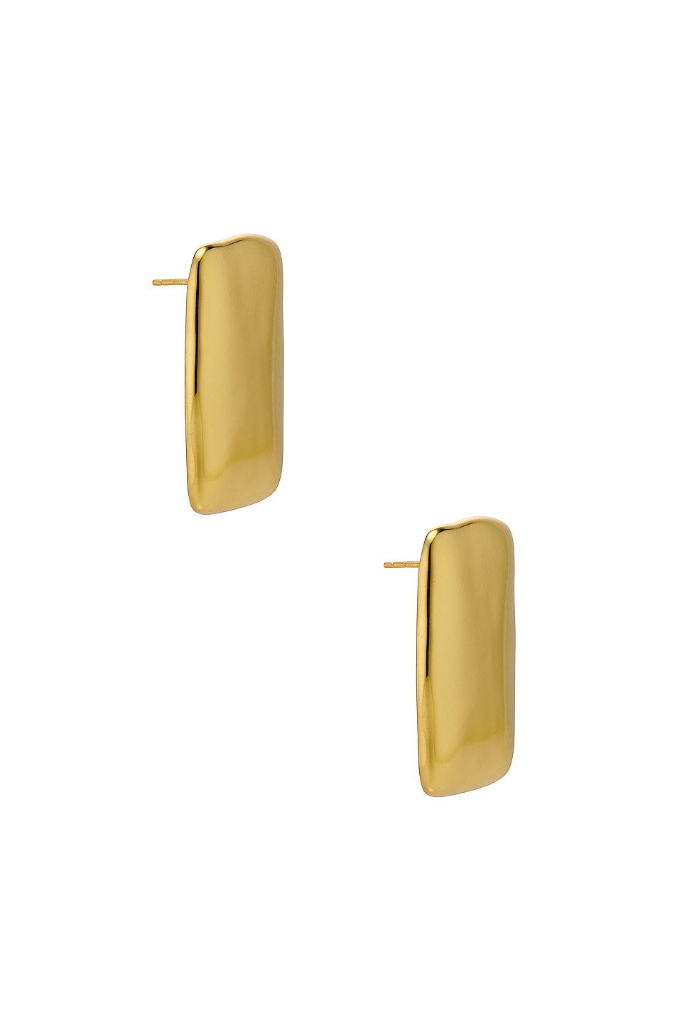 AUREUM Cait Earrings in 24k Gold Vermeil Size All