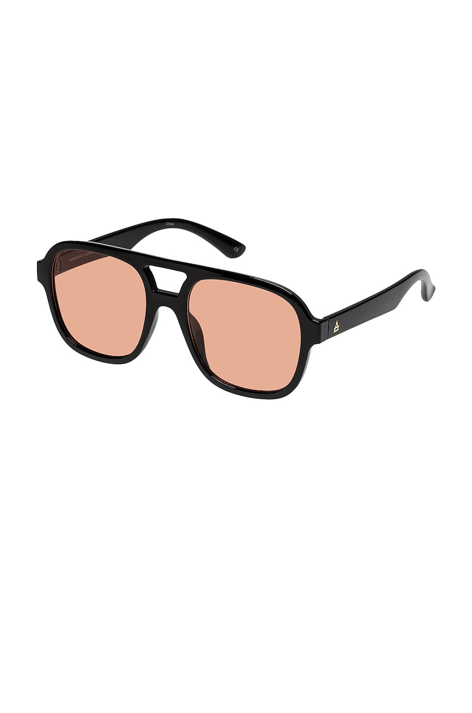 AIRE Whirlpool Sunglasses in Black & Tan Tint