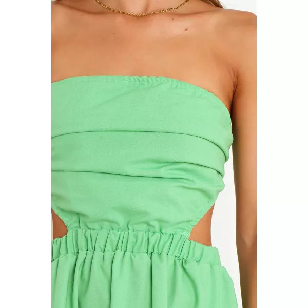 Petal and Pup Womens Pamela Dress In Green NEW Multiple Sizes