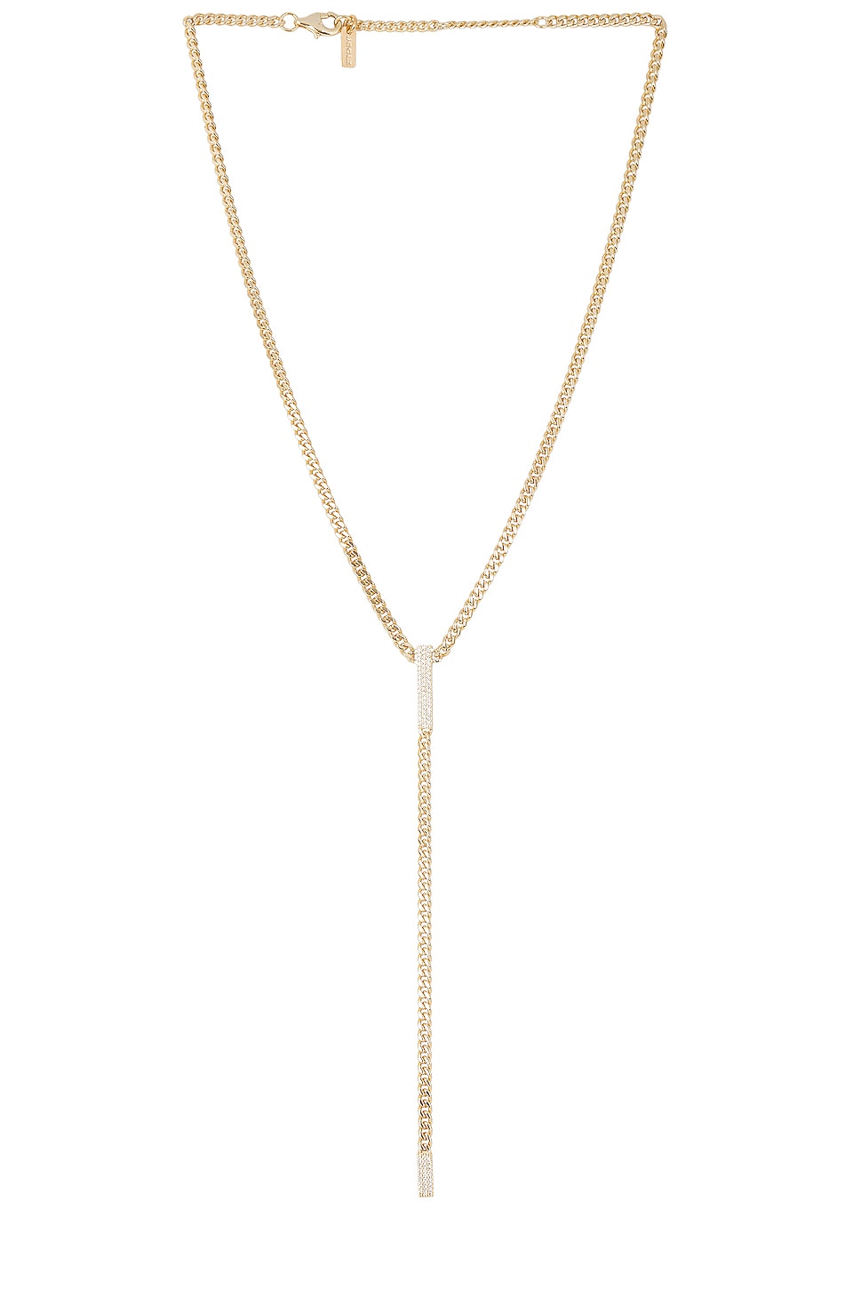 joolz by Martha Calvo x REVOLVE Pave Bar Lariat in Gold