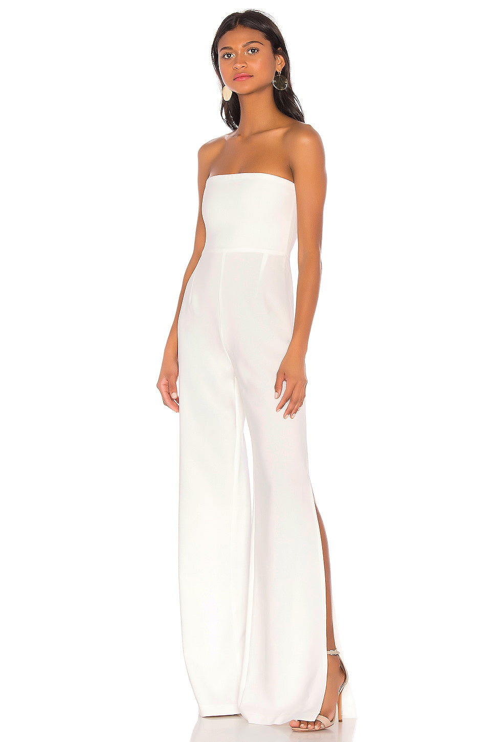 Nookie Glamour Jumpsuit in White