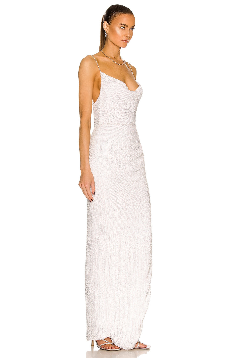 Retrofete Katya Dress in Moonglow White SIZE SMALL