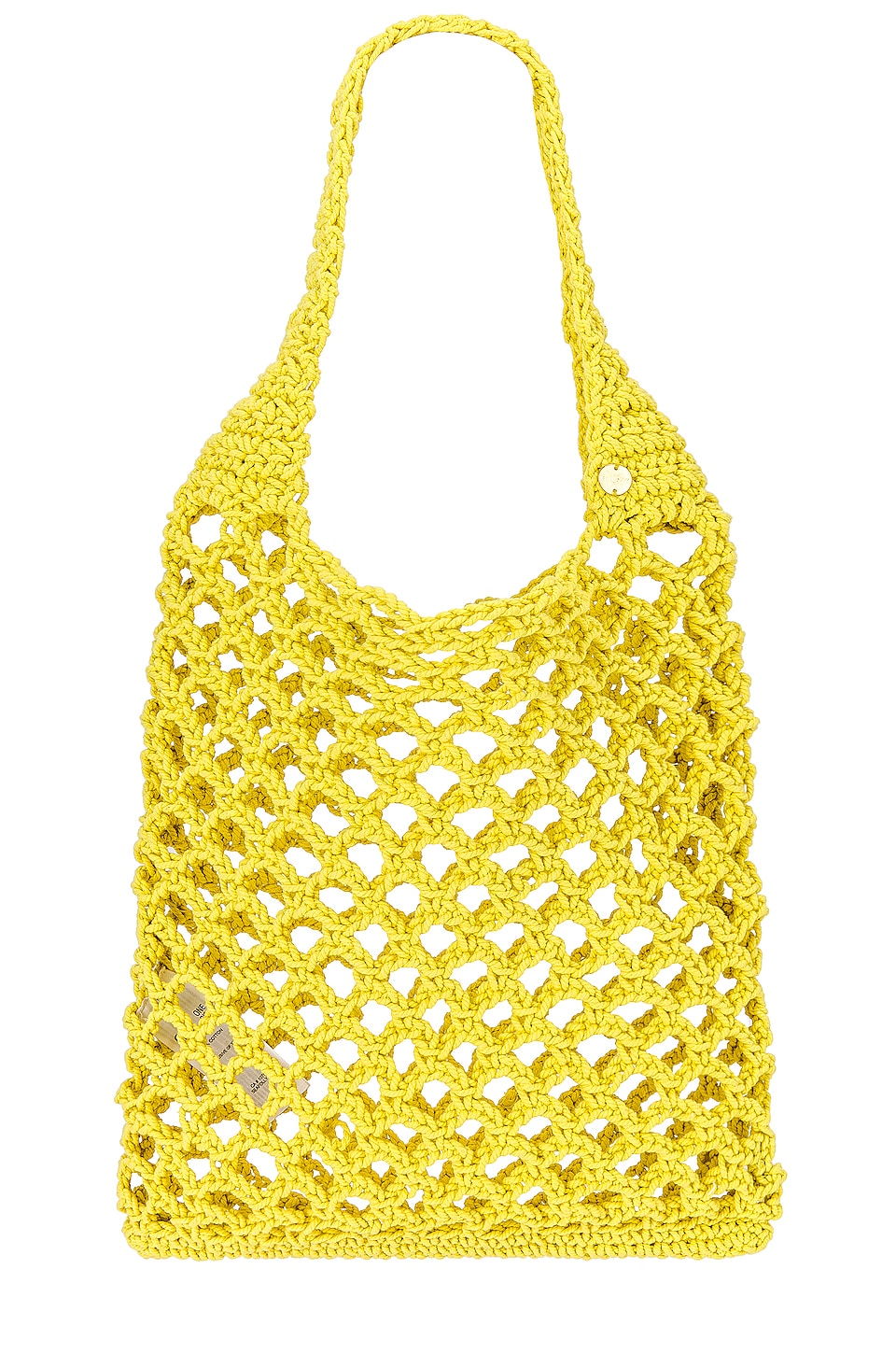 Seafolly Plaited Rope Tote in Celery