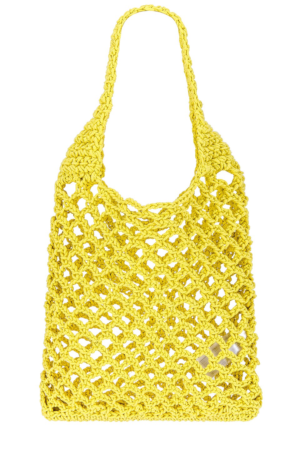 Seafolly Plaited Rope Tote in Celery