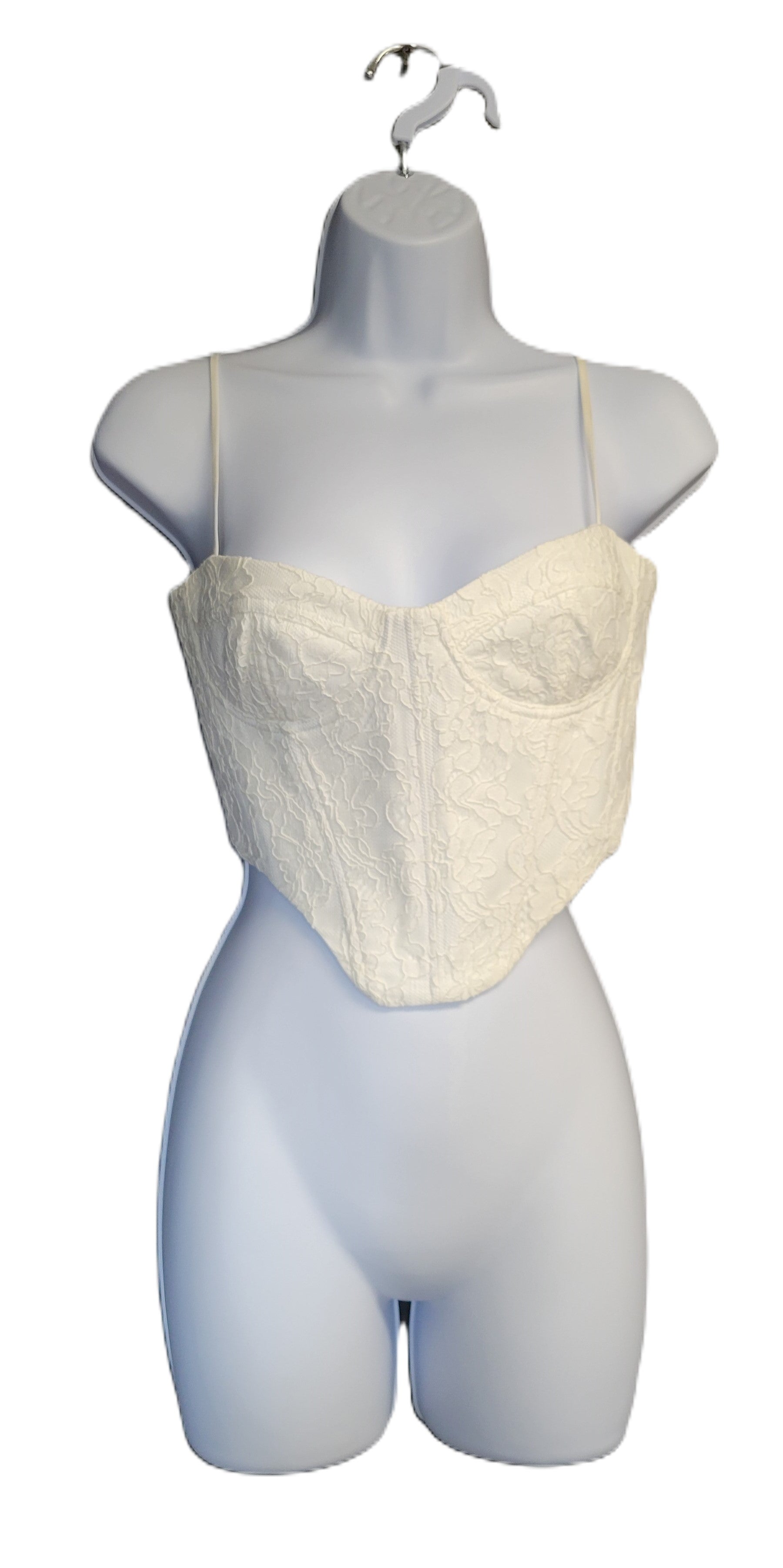 Bardot Luminary Corset in Orchid White Size 4
