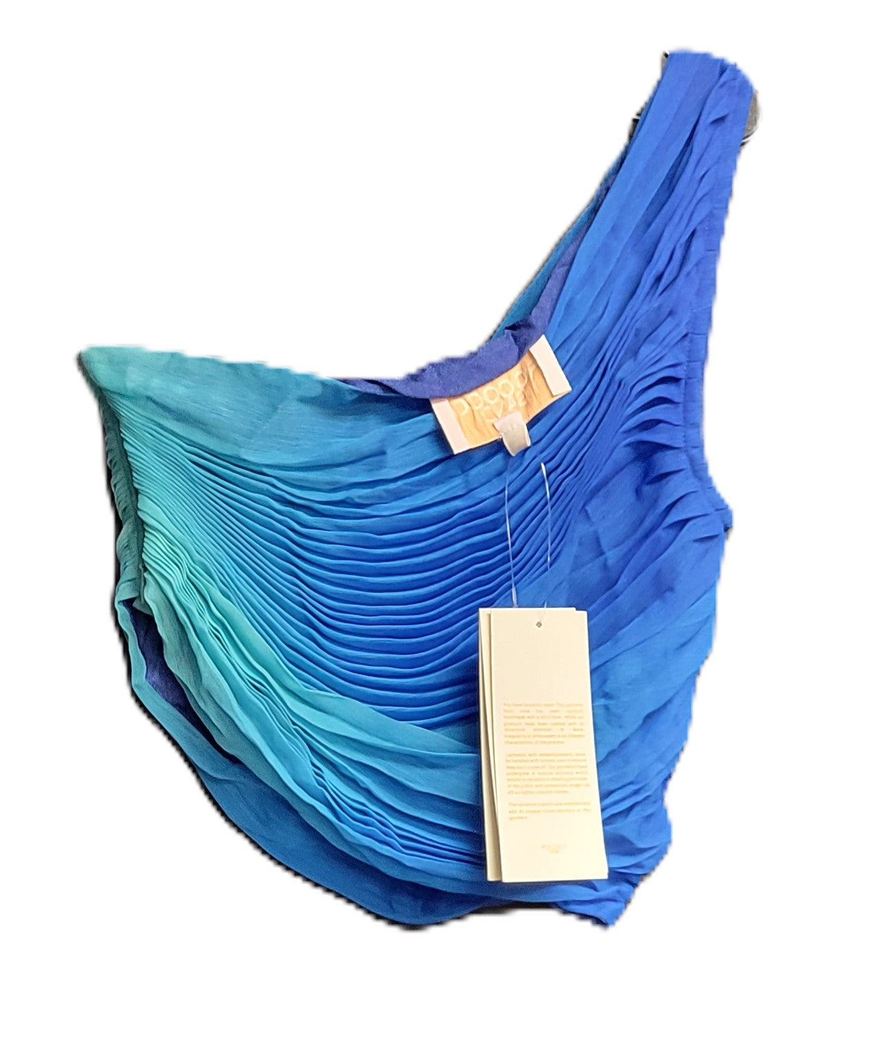 ROCOCO SAND X Revolve One Shoulder Top in Cobalt & Blue Size X-Small