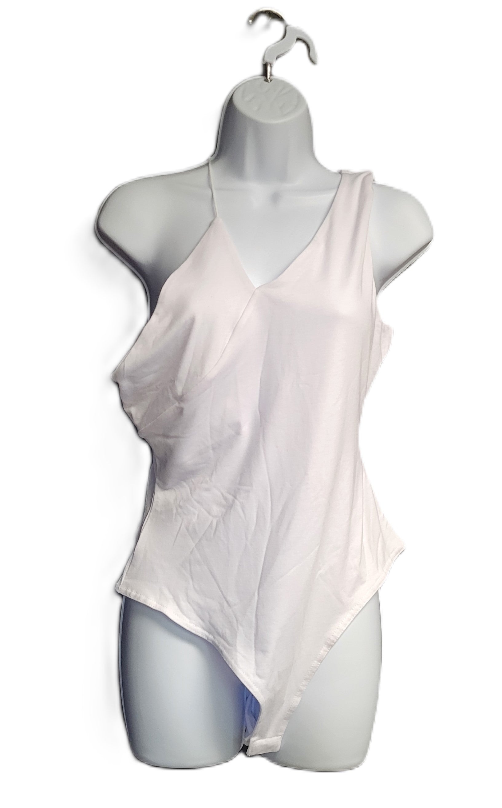 BCBGeneration Knit Bodysuit in Cloud Size Small