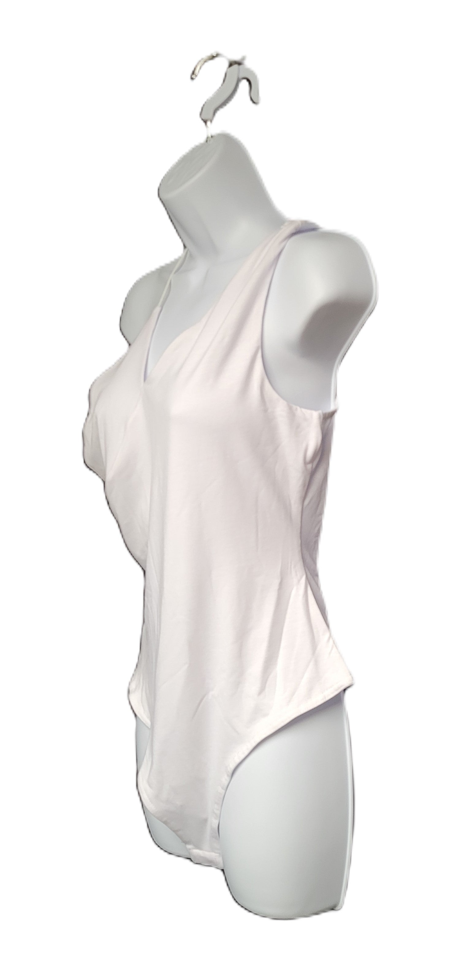 BCBGeneration Knit Bodysuit in Cloud Size Small