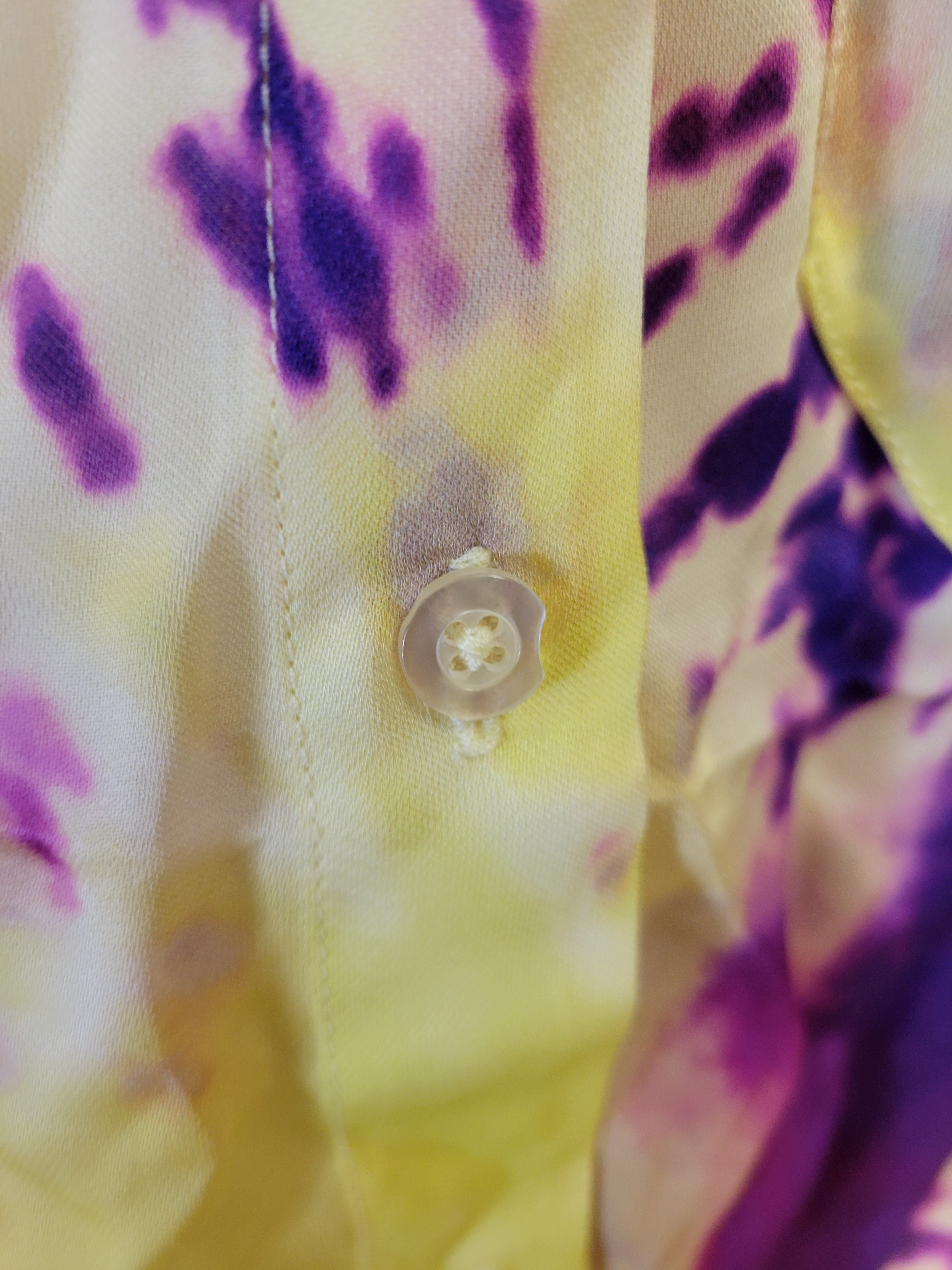 L'Academie Lenae Shirt in Multi Vesper Tie Dye Size Medium