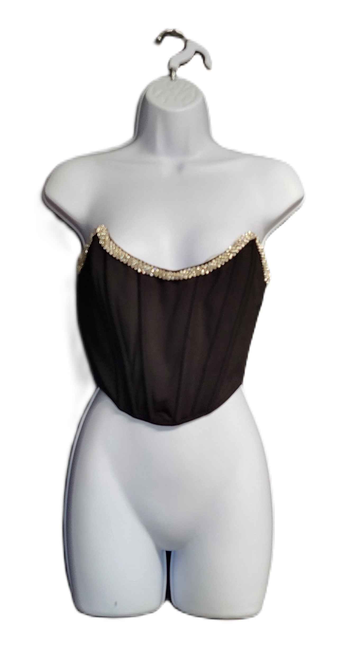 h:ours Sandy Top in Black Size X-Small