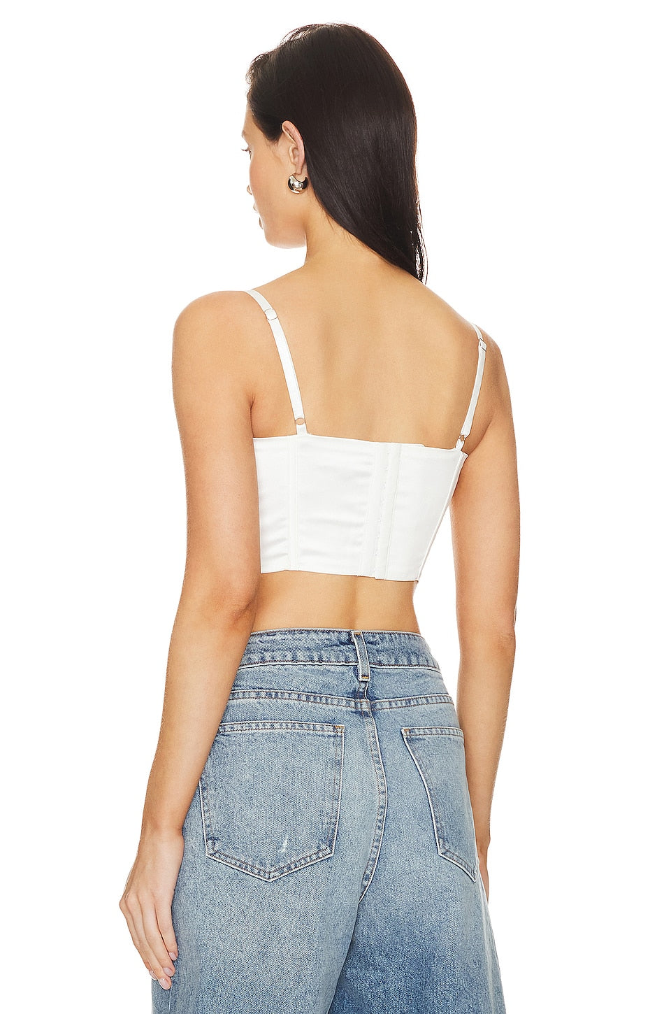 BY.DYLN April Top in White Size Medium