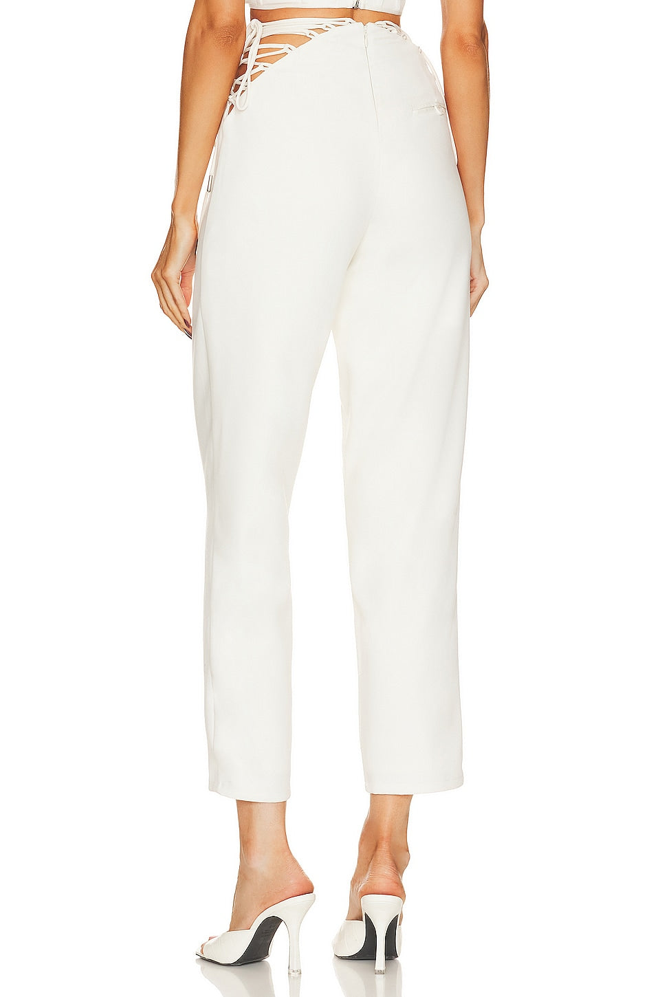 Camila Coelho Emmy Pants in Ivory Size Medium