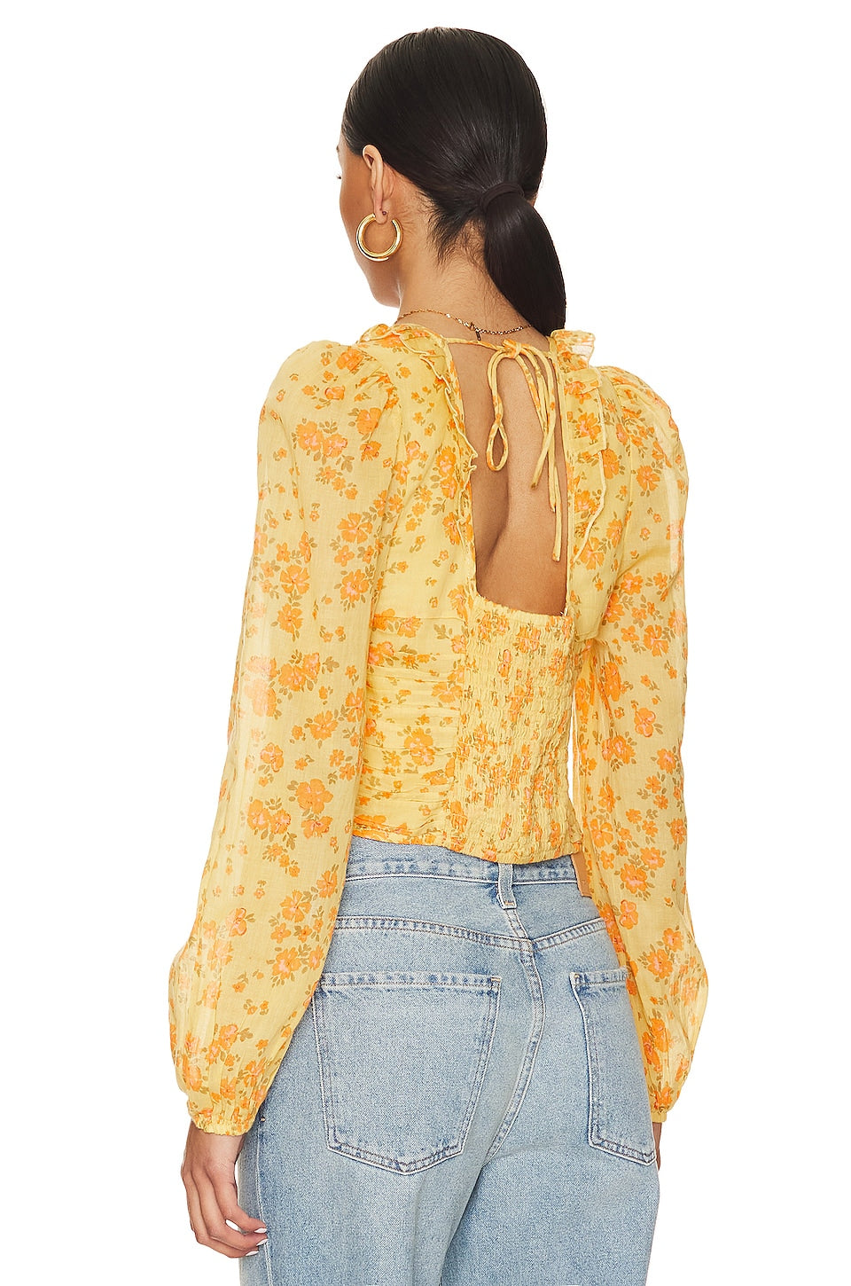 Free People Another Life Top in Honey Combo Size X-Small