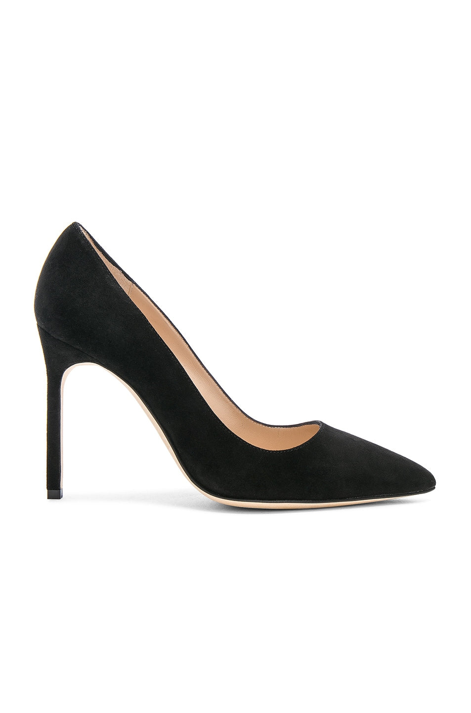 Manolo Blahnik BB 105 Suede Pumps in Black Suede WOMEN'S SIZE 40