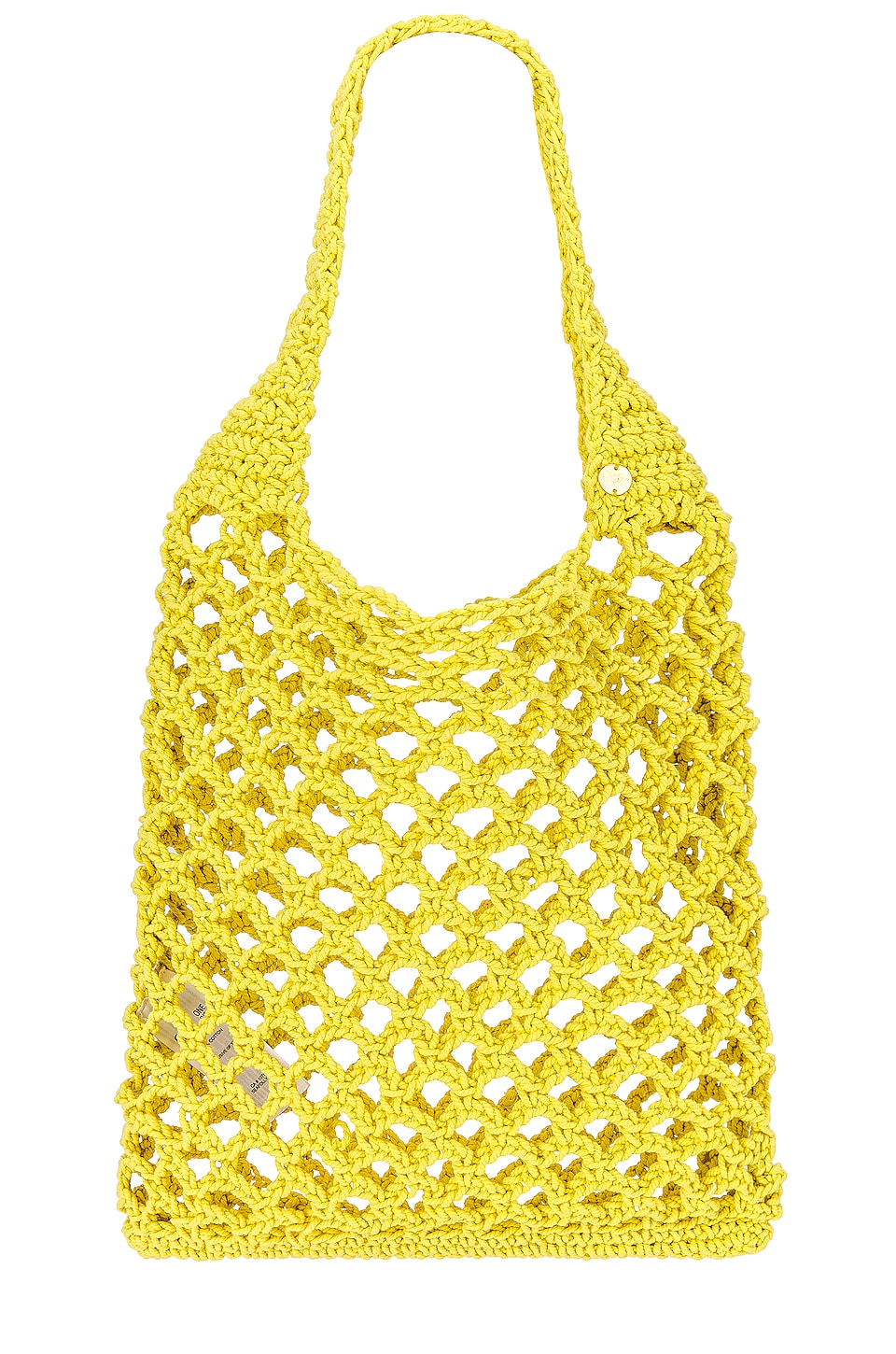 Seafolly Plaited Rope Tote in Celery