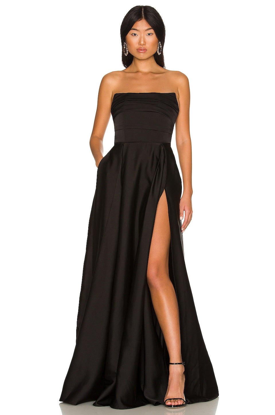 SAU LEE x REVOLVE Heidi Gown in Black SIZE 0