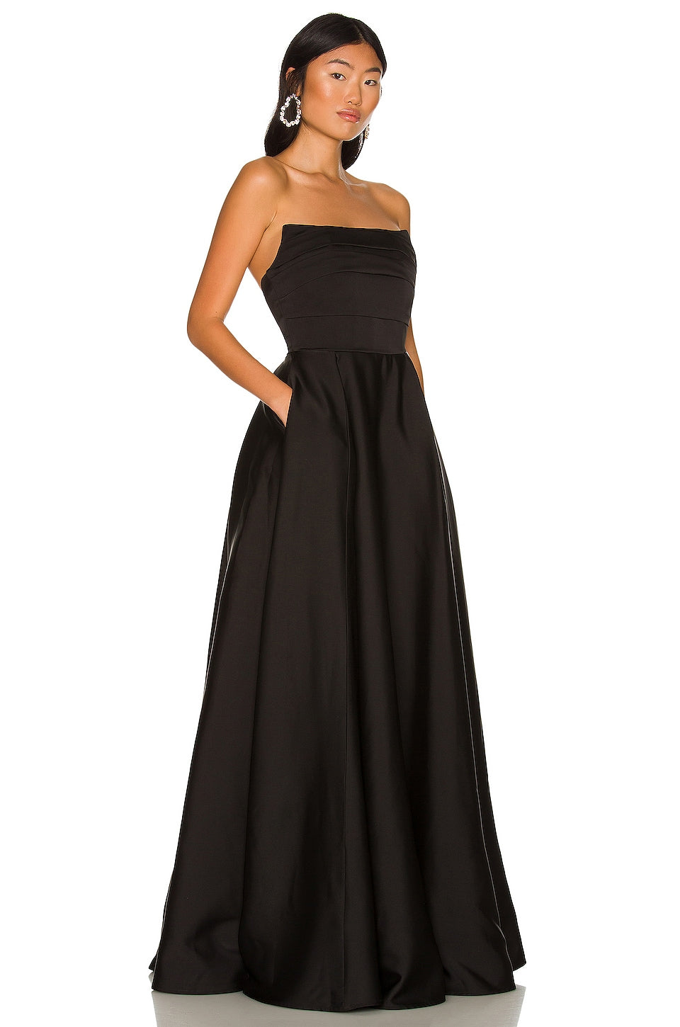 SAU LEE x REVOLVE Heidi Gown in Black SIZE 0