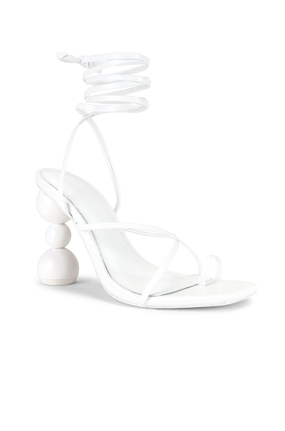 Song of Style Gelato Heel in White SIZE 6