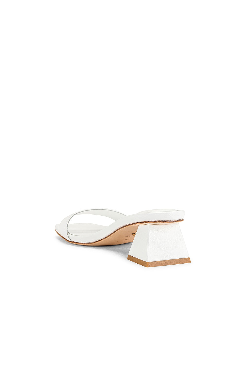 RAYE JULIE HEEL IN WHITE SIZE 6.5