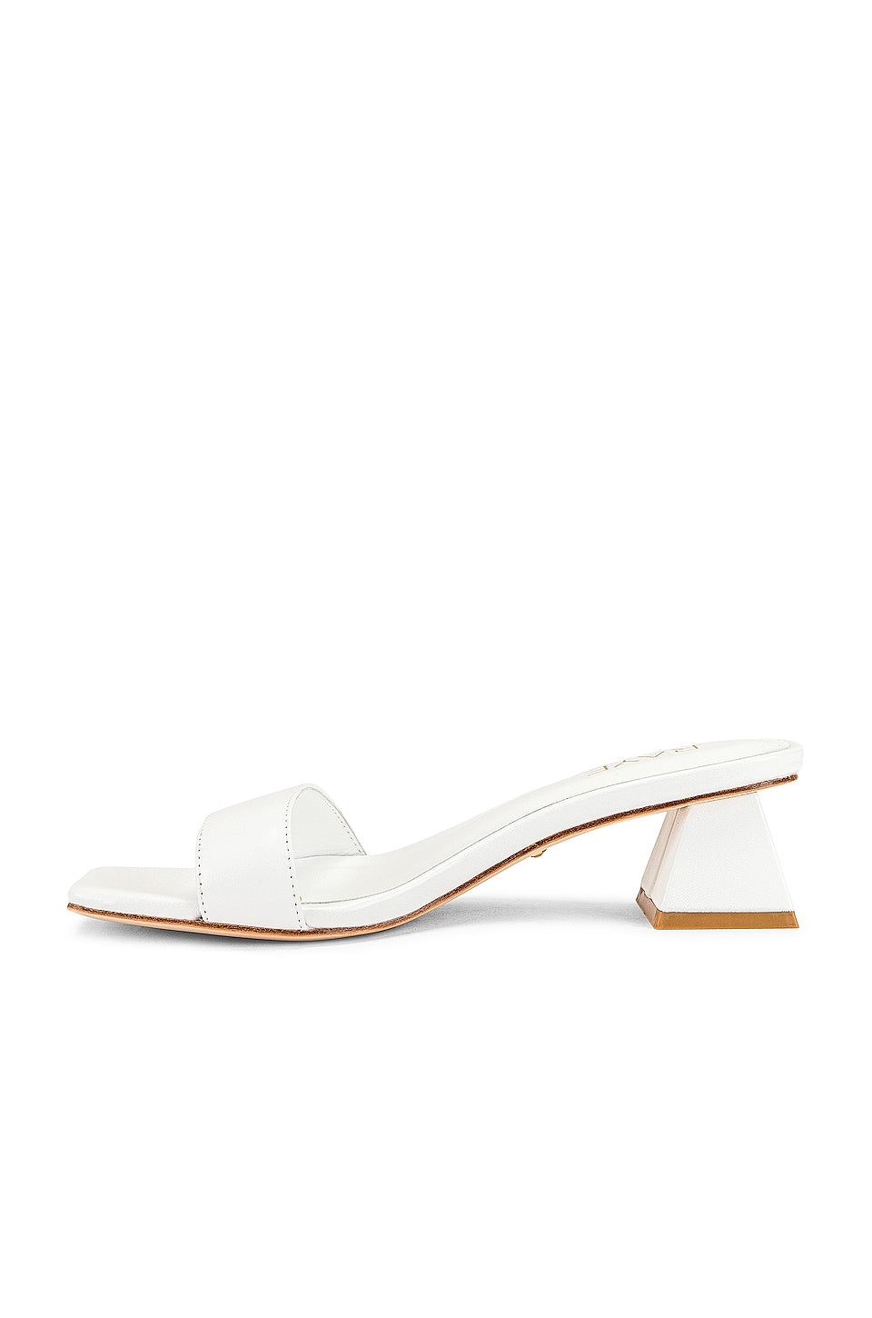 RAYE JULIE HEEL IN WHITE SIZE 6.5
