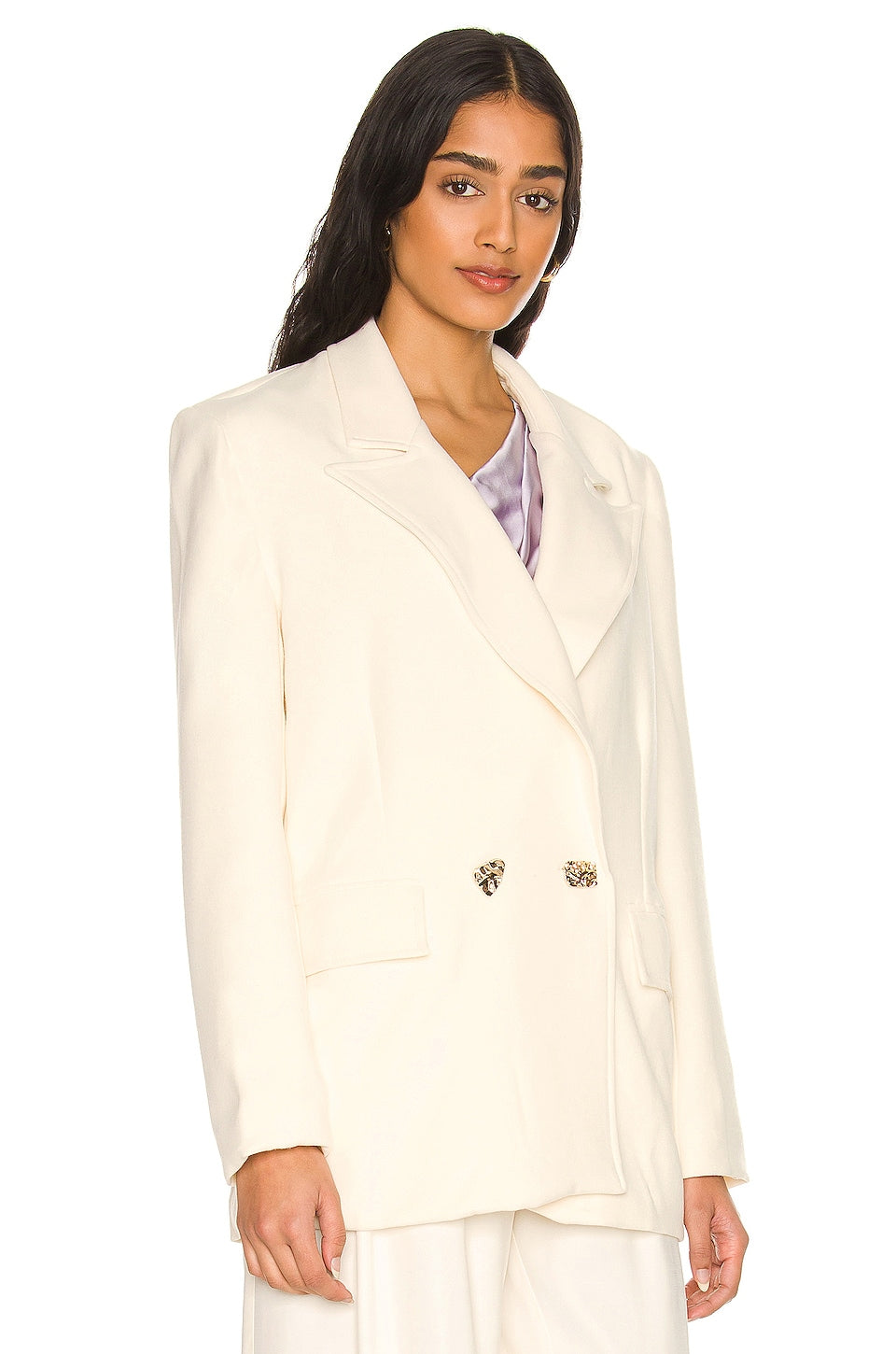 Sabina Musayev Oliver Jacket in Off White