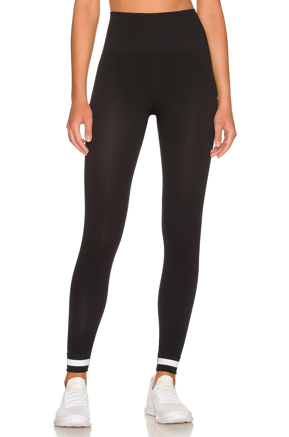 THE UPSIDE Seamless Midi Pant in Black SIZE LARGE